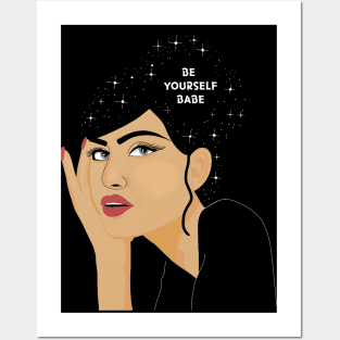 Be yourself feminist Posters and Art